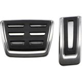 Yıldız Tuning Skoda Scala Otomatik Pedal Seti - Siyah - Gri