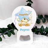 Yıldız Tutan Ayıcık Yeni Doğan Bebek Buzdolabı Magnet(30 Adet)