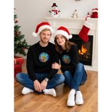 Yıldız Unisex Sweatshirt (50, Siyah, XL)