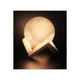 Yıldız Yansımalı Gece Lambası & 3D Ay Şeklinde Dekoratif Gece Lambası Hediye Seti