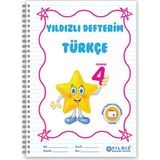 Yıldız Yayınları Yıldızlı Defterim Türkçe 4. Sınıf - Gonca İmançlı