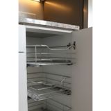 YILDIZAKS 55cm Tandem Kısmi Aç. Raylı Tel Çekmece
