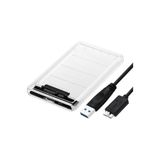 Yıldızan edl shop 6642 2.5" USB 3.0 Harici SSD Harddisk Şeffaf Taşınabilir HDD Sata Kutusu USB 3.0 İLE 5 Gbps