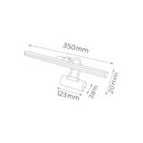 Yıldızan Msa Shop 35Cm Led Aplik Gold Kasa | 3200K Gün Işığı | Ip20 Koruma | Ayna, Tablo Ve Resim Banyo Üstü