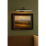 Yıldızan Ocy Shop Siyah Kasa Led Flüt Resim Aplik | 6W | 3200K Gün Işığı | 35Cm | Duvar Tipi Ayna/Tablo Üstü