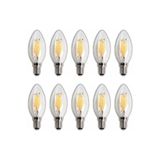 Yıldızan ohbe expres store LED Rustik Mum Buji Ampul – E14 Duy, 4W (35W Eşdeğer), 3000K Günışığı, 400 Lümen –