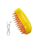 Yıldızhane Buharlı Kedi & Köpek Yıkama Fırçası Tarağı Yumuşak Silikon Fırça Bakım CleanAllHair