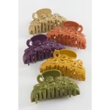 Yıldızınızzz accessory Çiçek Renkli Mandal Toka 8 cm