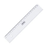 Yıldızlar 20 cm Şeffaf Lüks Büro Cetveli