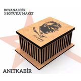 Yıldızlar Ahşap 3D Ahşap Boyanabilir Maket Anıtkabir Bym-07