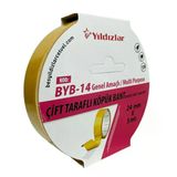 Yıldızlar Çift Taraflı Köpük Bant 24Mmx5m - 4 Adet