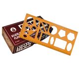 Yildizlar Geometrik Sablon Cetvelli Ataturklu 25 Cm(24 Lu) 40