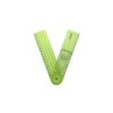 Yıldızlar Gonyometre - Gonimetre Cetvel Plastik 35cm 360 Derece