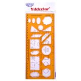 Yıldızlar Kod:040 Geometrik Şablon