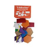 Yıldızlar Örüntü Blokları Plastik 32 li