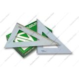 Yıldızlar Plastik Gönye Seti 32 Cm. (30-60-90 ve 45-45-90) - Çok Renkli