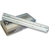 Yıldızlar Plastik Inches Mercekli Cetvel 30 Cm