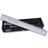 Yıldızlar Plastik Yıldızlar Mercekli Gri Cetvel 30 cm No:10 - Şeffaf