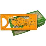 Yıldızlar Türkiye Haritası Şablonu - Çok Renkli