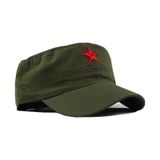 Yıldızlı Fidel Castro Che Guevara Şapkası Yeşil Renk (533388782) Haki