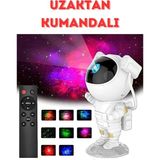 Yıldızlı Galaksi Projeksiyon Lamba, Romantik Tavan Aydınlatma, Dekorasyon - Ahşap Bej - Siyah