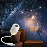 Yıldızlı Gökyüzü Gece Işığı Projektörü, Taşınabilir 2'si 1 Arada Projektör, 12 Projeksiyon Filmleri, 360° Ayarlanabilir Parlaklık Kontrolü, LED Gece Işığı Çocuklar ve Y
