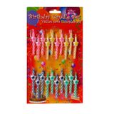 Yıldızlı Mini Pasta Mumu 20 Li
