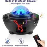Yıldızlı Tavan Projektör, Bulutsu Galaxy Lazer, Disko Topu, Bluetooth Hoparlör, LED Işık