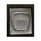 Yıldıztuning Audi A8 D3 2007-2010 Uyumlu Direksiyon Logosu Çerçevesi Göbeği