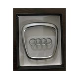 Yıldıztuning Audi Q7 2007-2015 Uyumlu Direksiyon Logosu Çerçevesi Göbeği