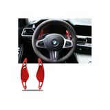 Yıldıztuning Bmw X3 G01 F1 Direksiyon Kulakçık Kırmızı Renk
