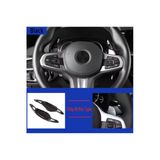 Yıldıztuning Bmw X5 G05 F1 Direksiyon Metal Kulakçık Siyah Renk
