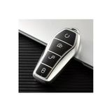 Yıldıztuning Byd Atto 3 Seal U Dm-İ Han Aksesuar Siyah-Silver Anahtar Kılıfı