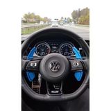 Yıldıztuning Golf 7 R Ve Gtı Direksiyon Için F1 Kulakçık Mavi 2015 - 2020