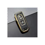 Yıldıztuning Honda Pcx 150 125 2021-2022-2023-2024-2025 Anahtar Kılıfı Siyah-Gold