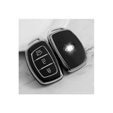 Yıldıztuning Hyundai Ix35 Sustasız Anahtar Kılıfı Siyah-Silver