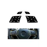 Yıldıztuning Mercede E Serisi W212 Direksiyon Tuş Kaplaması Siyah 2013-2016