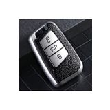 Yıldıztuning Seat Ateca Süperlüx Sustasız Anahtar Kılıfı Gümüş Renk