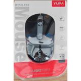 Yılıma QS-206 Siyah Kablosuz USB Dongle Mouse - SİYAH