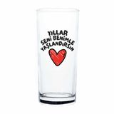 Yıllar Seni Benimle Yaşlandırsın Rakı Bardağı