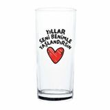 Yıllar Seni Benimle Yaşlandırsın Rakı Bardağı