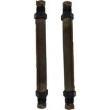 Yılmaz 11CM 14 mm Kahverengi Çiftli Zıpkın Lastiği - Çok Renkli - STD