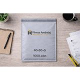 Yılmaz 40*50+5 Cepsiz Kargo Poşeti 1000 Adet - 0 - Siyah