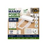 Yılmaz Ambalaj Rulo Poşet Orta Boy 130'lu Market Manav Poşeti Şeffaf Renk Meyve Sebze Poşeti Hışır