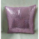 Yılmaz Home Pullu Payetli Kırlent Kılıfı - Pembe - 43 x 43 cm