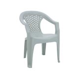yılmaz masacılık Beyaz Plastik Bahçe Mutfak Balkon Sandalye 2li