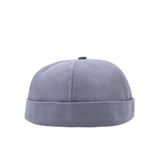 Yılmazel Vizörsüz Docker Balıkçı Leon Beresi Çeşitli renklerde unisex (açık gri)