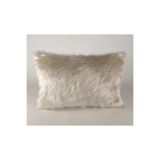 Yılmazhome Peluş Dikdörtgen Kırlent Kılıfı - ( 30 X 50-Kemik)