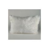 YILMAZHOME Peluş Dikdörtgen Kırlent Kılıfı (beyaz Renk)