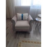 Yılmazhome Peluş Dikdörtgen Şeritli Kırlent Kılıfı